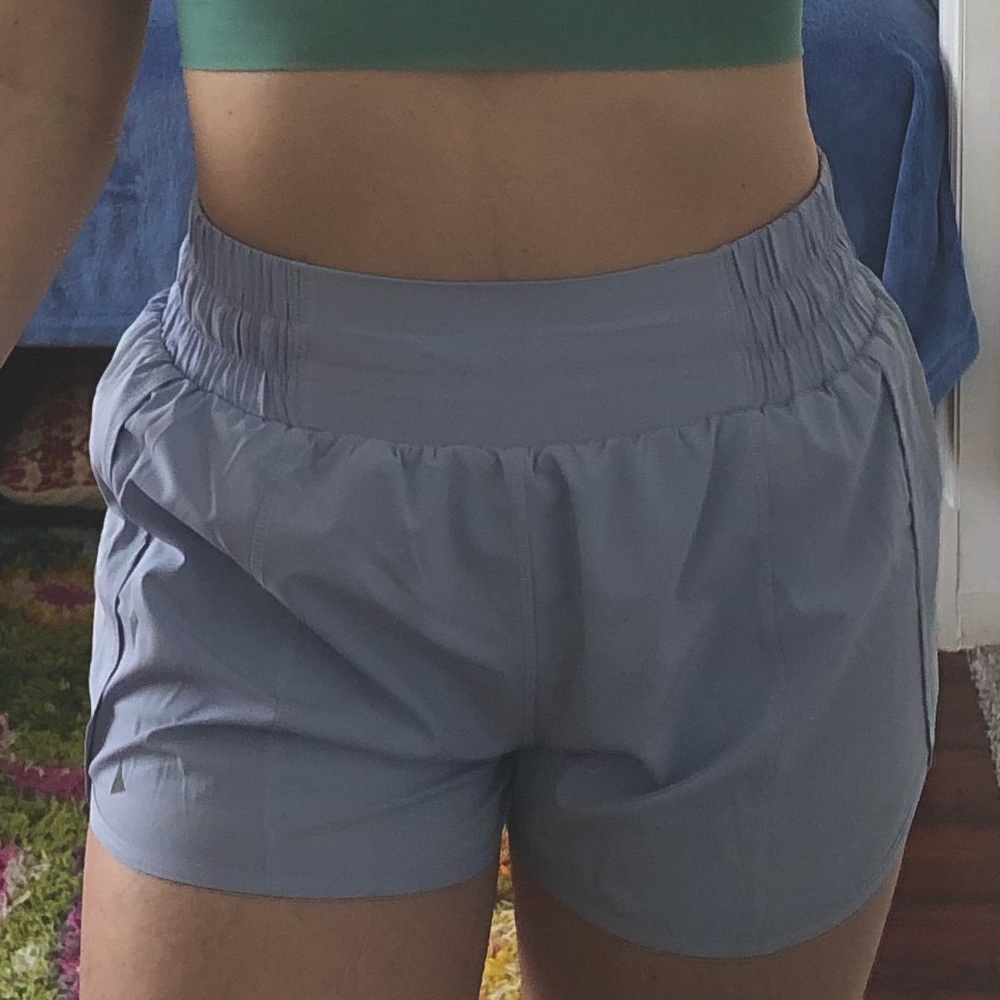 Balance Athletica Breeze running shorts, sky S